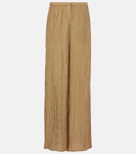 Шелковые брюки-палаццо Thoresby Joseph, Desert Sand