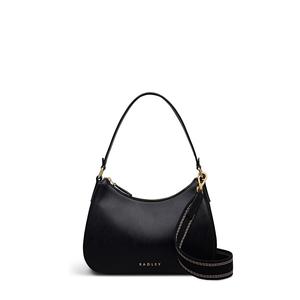 Сумка через плечо Crosby Alley среднего размера с застежкой-молнией Radley, черный