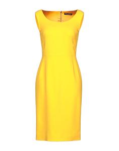 Платье миди Dolce&Gabbana, желтый