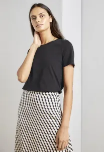 Базовая футболка с коротким рукавом и круглым вырезом Marc O'Polo, Black