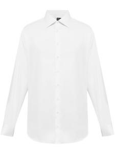 Giorgio Armani хлопковая рубашка, белый