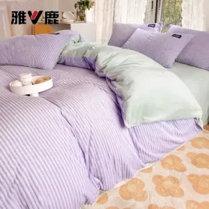 Yalu Комплект постельного белья 2.0м, 4 предмета, пододеяльник 220x240 см