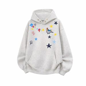 Толстовка Unisex Hooded Moderate Heavyweight HUANQIU, premium серый