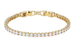 Swarovski Теннисные браслеты Deluxe для женщин gold