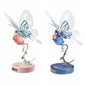 ROKR Robotime Butterfly Blue Butterfly Деревянный 3D-пазл