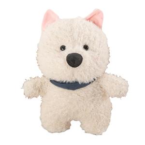 Плюшевая кукла в виде щенка вест хайленд с милым дизайном, высота 25см/35см/45см/60см Small bubble