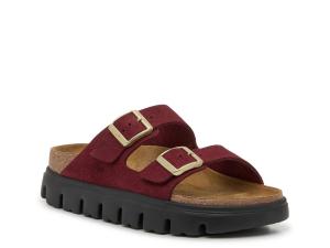 Сандалии Birkenstock Papillio by Birkenstock Arizona Platform Slide Sandal - Women's, бургундия