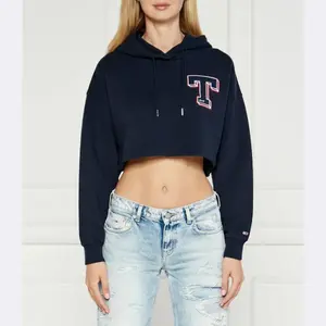 Укороченная толстовка Tommy Hilfiger, синий