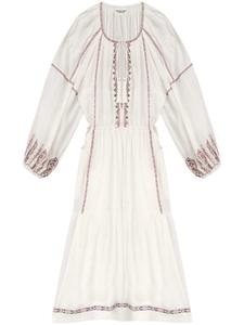 MARANT ÉTOILE платье макси Florenza, белый