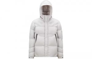 Пуховик мужской светло-серый Moncler