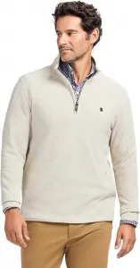 Свитер флис Quarter Zip — LT Grey HTHR IZOD