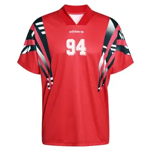 Футболка с коротким рукавом adidas Originals Santiago AOP Infill, красный