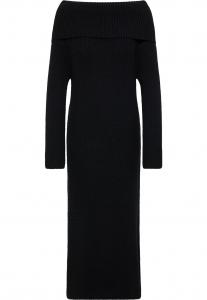 Вязанное платье Faina, черный