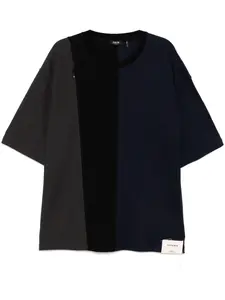 Футболка в технике пэчворк Five Cm, синий