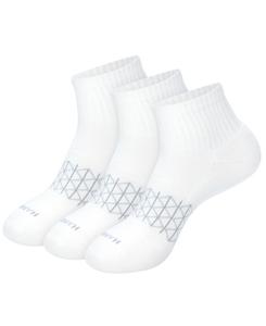 Мужские носки Ultimate Absolute Comfort до щиколотки, комплект из 3 пар Hanes, White