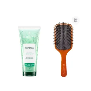 Укрепляющий шампунь для активного ухода улучшенное очищение уход за волосами объем и пышность против ломкости контроль жира Rene Furterer, 200ml[Gift]Brand Comb