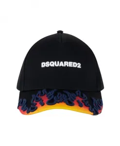 Бейсболка D2 Dsquared2, черный