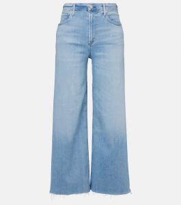 Лира укороченные джинсы с широкими штанинами Citizens of Humanity, Belmont