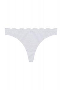 Стринги кружевные женские Manguun, белый