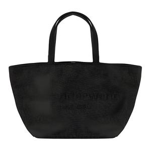 Сумка-тоут малая с тиснением логотипа и перфорацией Alexander Wang, basic set (bag+dust bag)