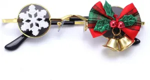 Солнцезащитные очки Melrose для Нового года и Рождества, круглые, женские, для вечеринки у рождественской елки, gvc385, C7