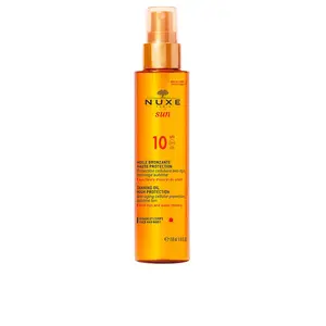 Солнцезащитный крем Nuxe Sun Aceite Bronceador Rostro Y Cuerpo Protección Baja Spf10 Nuxe, 150 мл