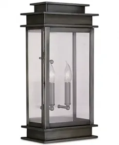 Настенный фонарь Принстон Livex, black