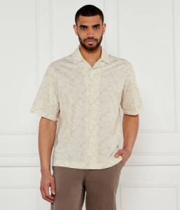 Рубашка lapisy_m Relaxed fit Boss Orange, желтый