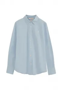 Блузка rigby go slim на пуговицах Polo Club, Baby Blue
