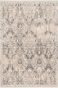 Ковер SAFAVIEH, 244 x 305 см, - коллекция Vintage Persian - большой - Grey & Blue, традиционный восточный дизайн с эффектом потертости, не линяет и легко чистится, идеально для гостиной, спальни, столовой (VTP446F)