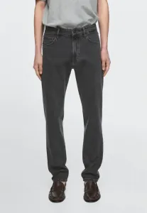 Узкие джинсы Massimo Dutti, Grey