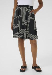 Юбка Kaffe DONNY, Black Beige Graphic Lines/Black