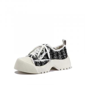 Туфли на платформе 5 см женские черные SELAIYA