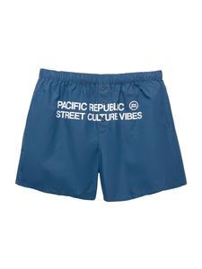 Брюки свободного кроя Pull&Bear PACIFIC, темно-синий