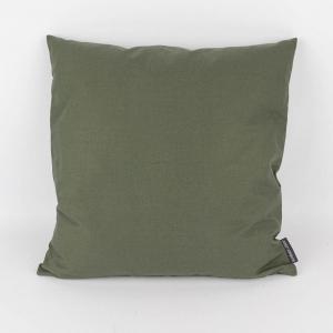 Чехол на подушку из однотонной парусины оливково-зеленого цвета разных размеров от SCHÖNER LEBEN. Размер 40х40см (ВхШ) Размер 40х40см (ВхШ) Schöner-Leben
