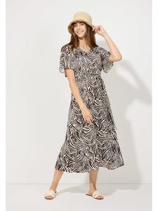 Платье коричневого/кремового цвета More & More