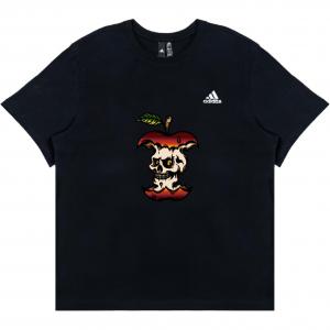 Футболка Unisex с 3 полосками Adidas, черный