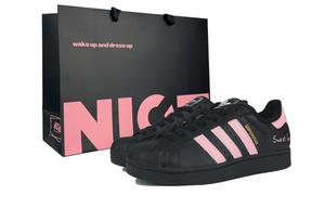 Adidas Originals Кроссовки для скейтбординга Superstar 2, женские, низкие, розовые