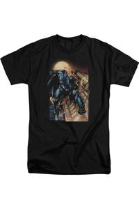 Футболка Batman The Dark Knight #1 с коротким рукавом для взрослых Gildan, черный