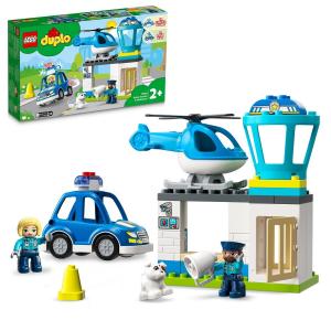 LEGO DUPLO, блоки «Полицейский участок и вертолет», 10959