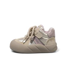 Нескользящие, дышащие и теплые, низкие детские кроссовки для повседневной носки ST&SAT, Apricot