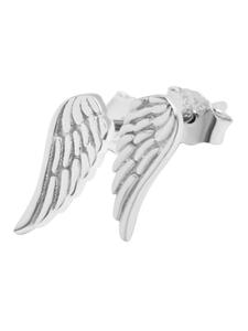 Adeliás Женские серьги - серьги-гвоздики в виде крылышек из серебра 925 пробы