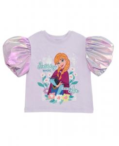 Детская футболка Disney с изображением Минни Маус, принцессы Русалки, Моаны, Лило и Стича, Эльзы Frozen, Anna, lavender