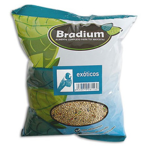 Экзотическая смесь для попугаев Bradium 4 кг