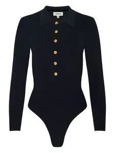 Трикотажное боди Elisabetta L'Agence, черный