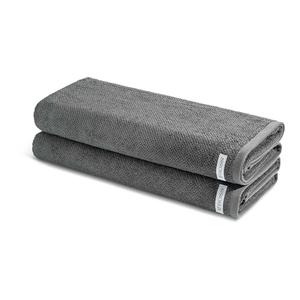 Душевое полотенце selection — набор из 2 шт из органического хлопка Ross, темно-серый