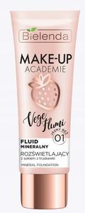 Bielenda, Make-Up Academie, Тональный крем, 01 светло-бежевый, 30мл