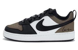 Nike Кроссовки Court Borough XIX, Trendy Black Brown Low top Kids' Skateboarding Shoes Brown Teenagers