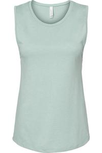 Женская майка-майка BELLA + CANVAS из джерси, цвет heather dusty blue