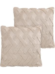 Normani 2 наволочки Sofia коричневого цвета